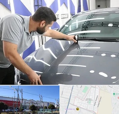 کارشناس رنگ خودرو در فاز دو اندیشه