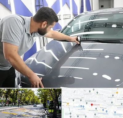 کارشناس رنگ خودرو در میرداماد