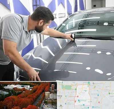 کارشناس رنگ خودرو در منطقه 6 تهران