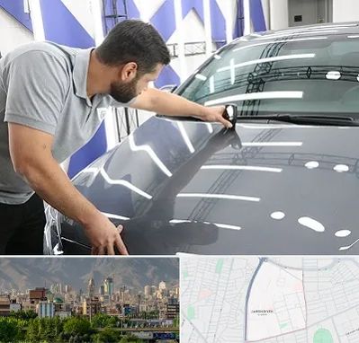 کارشناس رنگ خودرو در جمشیدیه