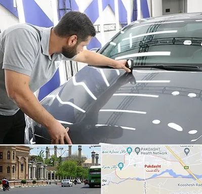 کارشناس رنگ خودرو در پاکدشت