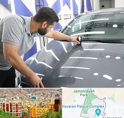 کارشناس رنگ خودرو در نیاوران 