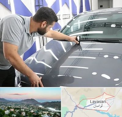 کارشناس رنگ خودرو در لواسان