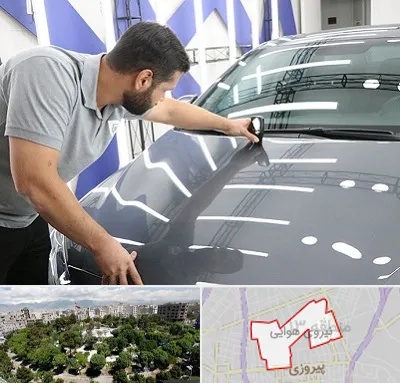 کارشناس رنگ خودرو در نیروی هوایی