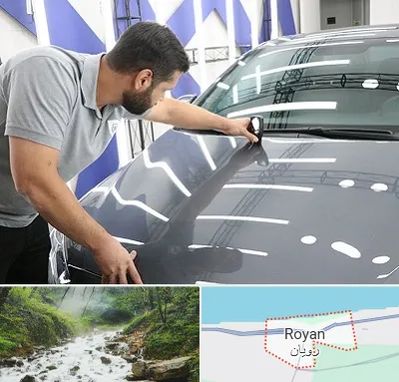 کارشناس رنگ خودرو در رویان