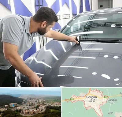 کارشناس رنگ خودرو در گرگان