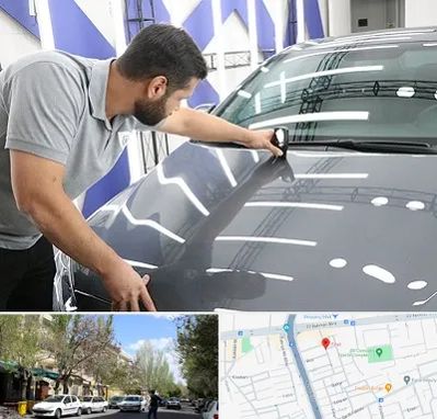 کارشناس رنگ خودرو در کوی فیروز تبریز