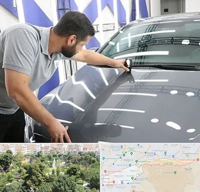 کارشناس رنگ خودرو در منطقه 13 تهران