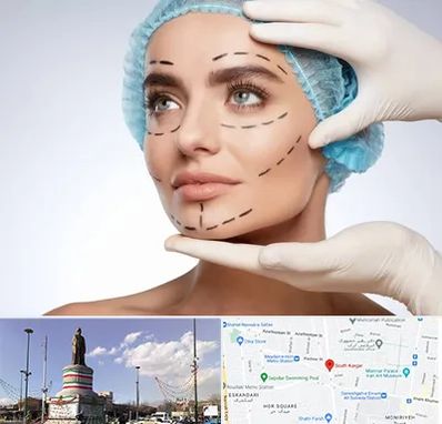 جراحی زیبایی در کارگر جنوبی