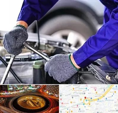 کارشناس سلامت خودرو در میدان ولیعصر