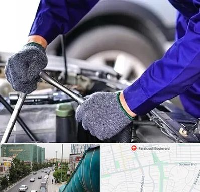 کارشناس سلامت خودرو در بلوار فرحزادی