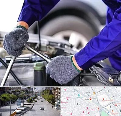 کارشناس سلامت خودرو در خیابان زند شیراز