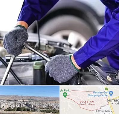 کارشناس سلامت خودرو در شهرک گلستان شیراز