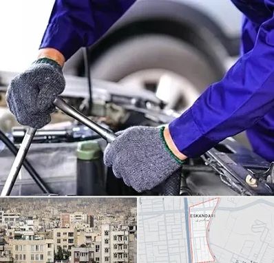 کارشناس سلامت خودرو در اسکندری