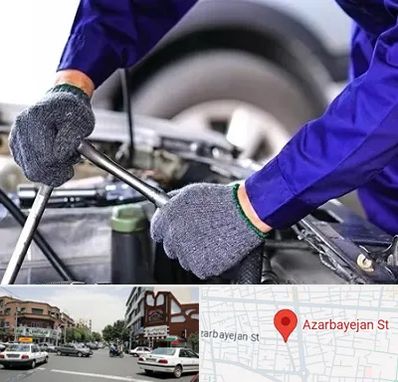 کارشناس سلامت خودرو در خیابان آذربایجان