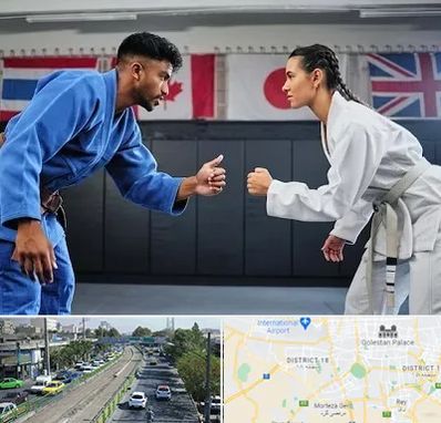 باشگاه دفاع شخصی در جنوب تهران