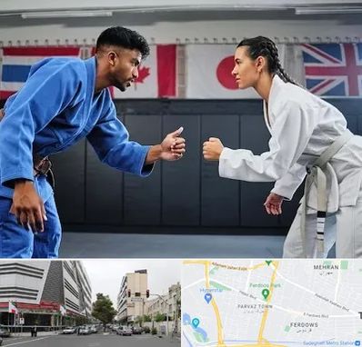 باشگاه دفاع شخصی در بلوار فردوس 