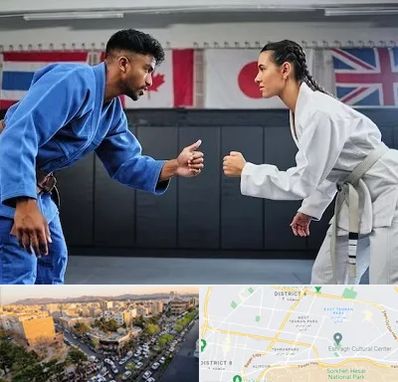 باشگاه دفاع شخصی در تهرانپارس 