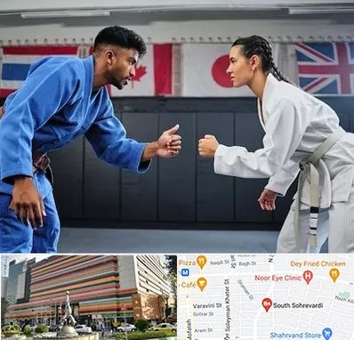 باشگاه دفاع شخصی در سهروردی 