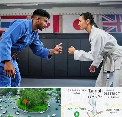 باشگاه دفاع شخصی در تجریش 