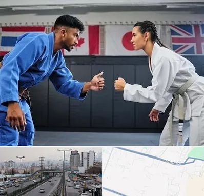 باشگاه دفاع شخصی در بلوار ارتش