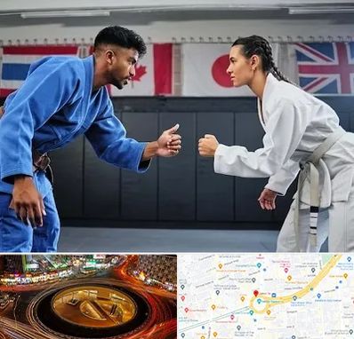 باشگاه دفاع شخصی در میدان ولیعصر