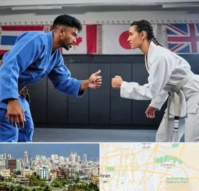 باشگاه دفاع شخصی در شرق تهران 