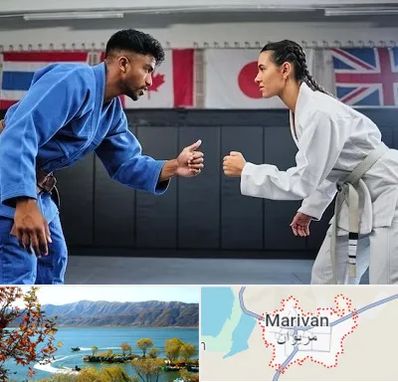 باشگاه دفاع شخصی در مریوان