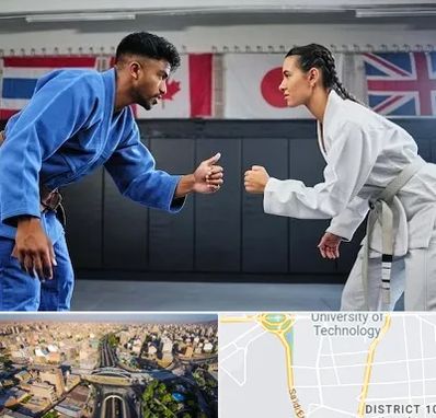 باشگاه دفاع شخصی در استاد معین 