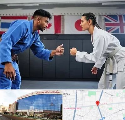 باشگاه دفاع شخصی در نصف راه تبریز