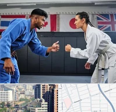 باشگاه دفاع شخصی در خیابان بهشتی