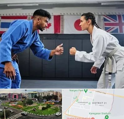 باشگاه دفاع شخصی در تهرانسر 