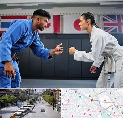 باشگاه دفاع شخصی در خیابان زند شیراز