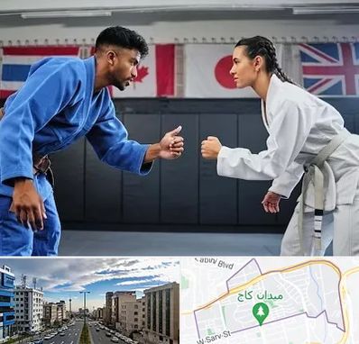 باشگاه دفاع شخصی در سعادت آباد 