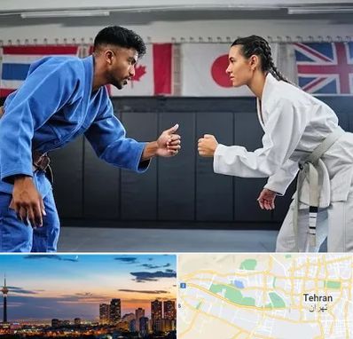 باشگاه دفاع شخصی در غرب تهران 