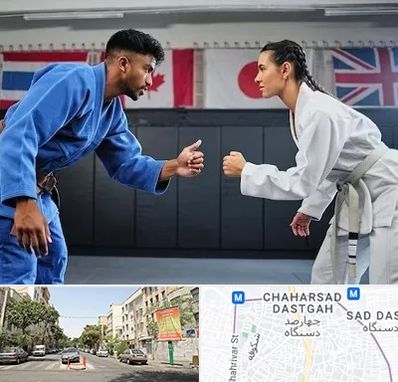 باشگاه دفاع شخصی در چهارصد دستگاه