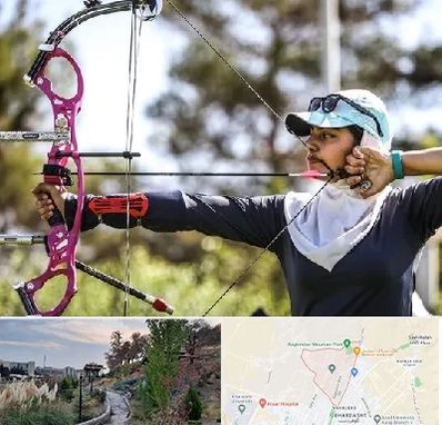 باشگاه تیراندازی با کمان در باغستان کرج