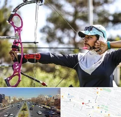 باشگاه تیراندازی با کمان در بلوار معلم مشهد