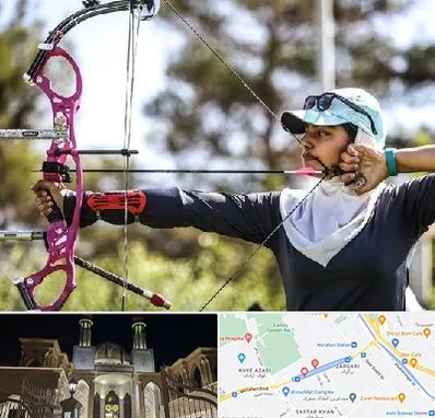 باشگاه تیراندازی با کمان در زرگری شیراز