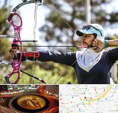 باشگاه تیراندازی با کمان در میدان ولیعصر