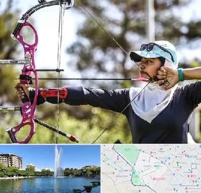 باشگاه تیراندازی با کمان در کوهسنگی مشهد