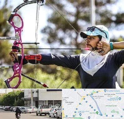 باشگاه تیراندازی با کمان در قدوسی شرقی شیراز