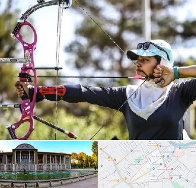 باشگاه تیراندازی با کمان در عفیف آباد شیراز