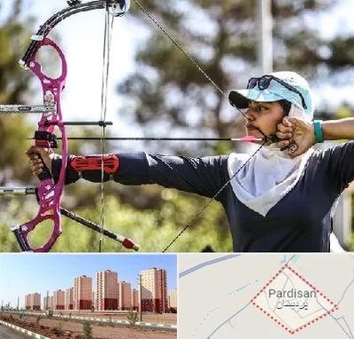 باشگاه تیراندازی با کمان در پردیسان قم