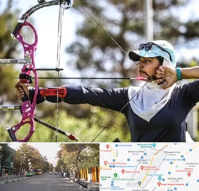 باشگاه تیراندازی با کمان در شریعتی