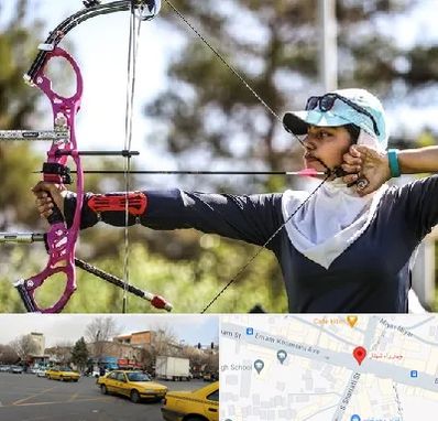 باشگاه تیراندازی با کمان در شهناز تبریز