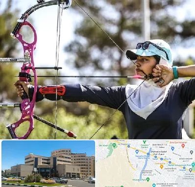 باشگاه تیراندازی با کمان در صیاد شیرازی مشهد