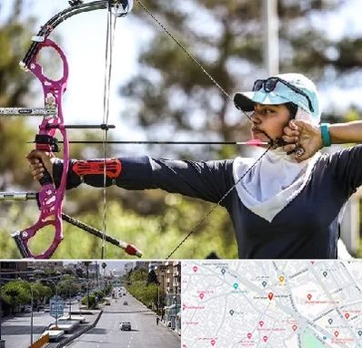 باشگاه تیراندازی با کمان در خیابان زند شیراز