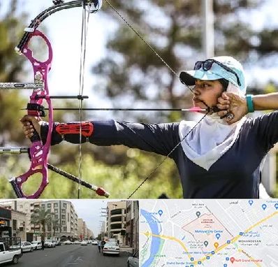 باشگاه تیراندازی با کمان در زیتون کارمندی اهواز