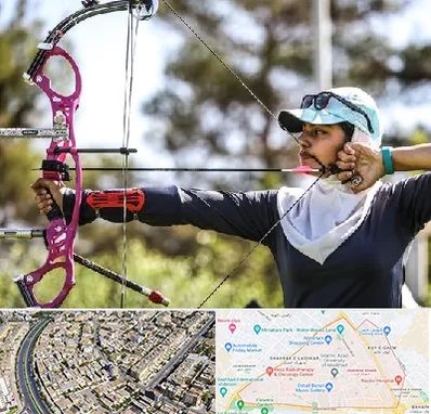 باشگاه تیراندازی با کمان در شهرک غرب مشهد